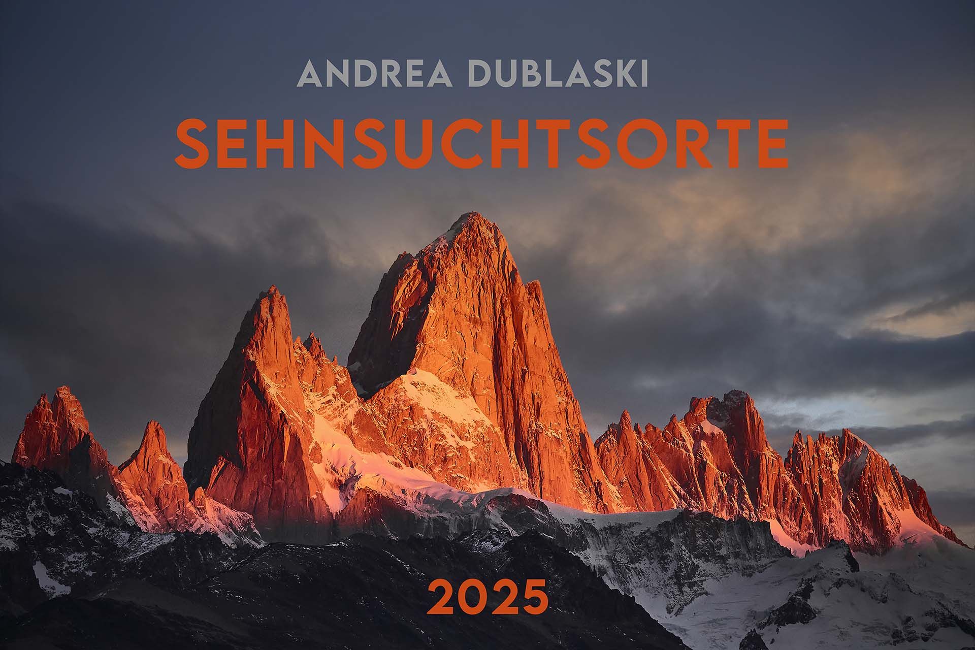 FOTOKUNST-WANDKALENDER 2025 "SEHNSUCHTSORTE"